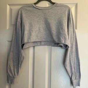 TNA Cropped Long Sleeve Top